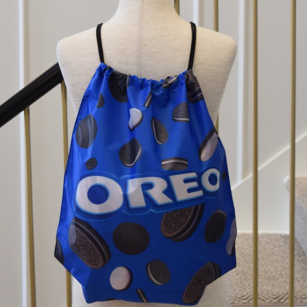 New!! OREO Drawstring Backpack Bag with Logo